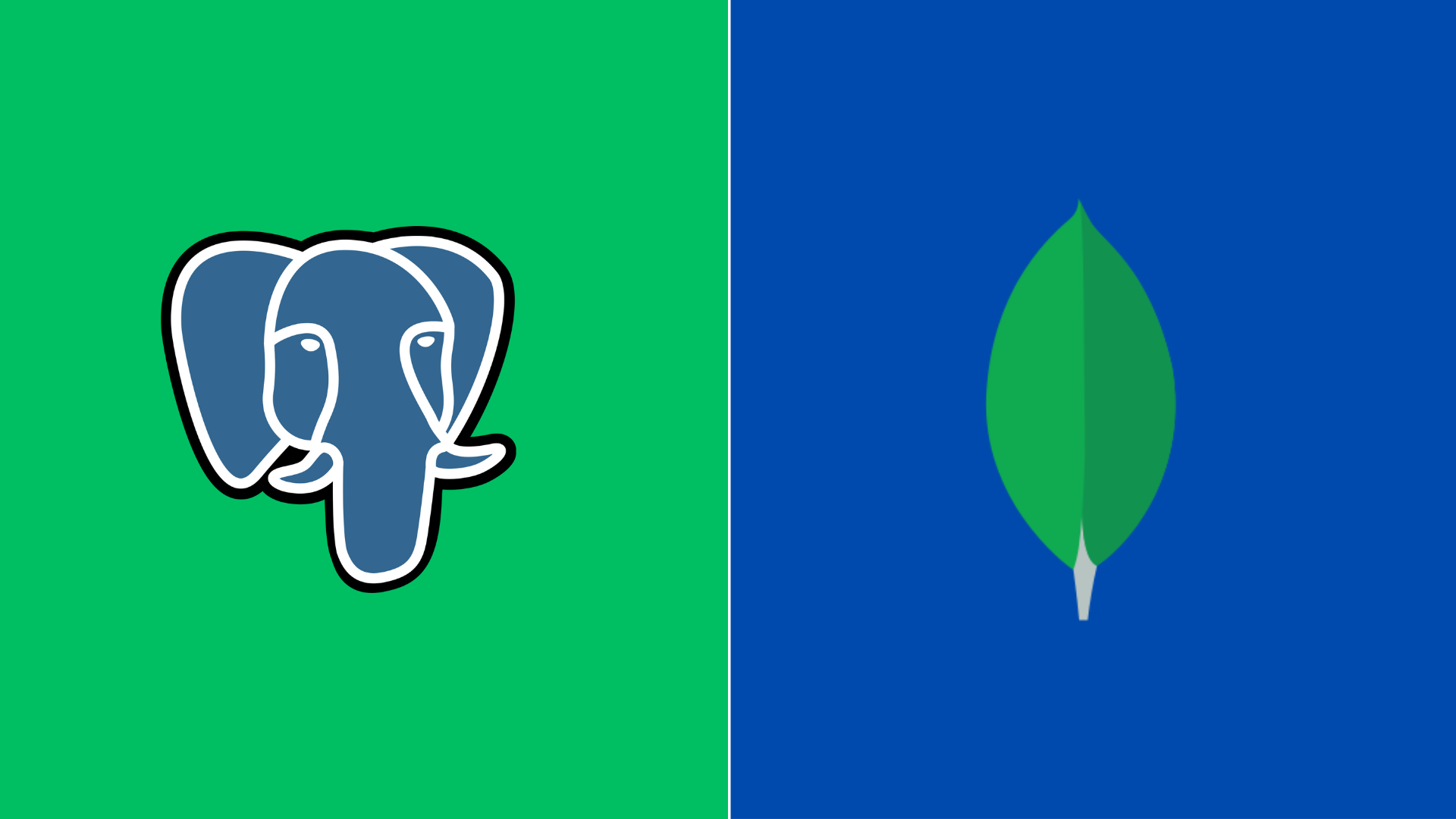 postgresql-mongodb
